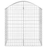 íves horganyzott vas gabion kosár 100x50x100/120 cm
