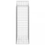 íves horganyzott vas gabion kosár 100x50x140/160 cm