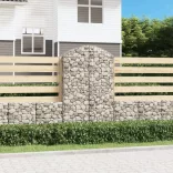 íves horganyzott vas gabion kosár 100x50x160/180 cm