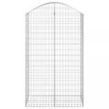 íves horganyzott vas gabion kosár 100x50x160/180 cm