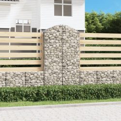 íves horganyzott vas gabion kosár 100x50x180/200 cm