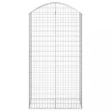 íves horganyzott vas gabion kosár 100x50x180/200 cm