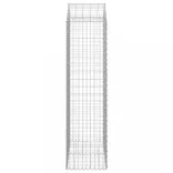 íves horganyzott vas gabion kosár 100x50x180/200 cm