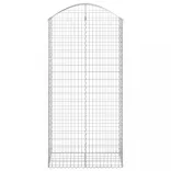 íves horganyzott vas gabion kosár 100x50x200/220 cm
