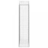 íves horganyzott vas gabion kosár 100x50x200/220 cm