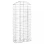 íves horganyzott vas gabion kosár 100x50x220/240 cm