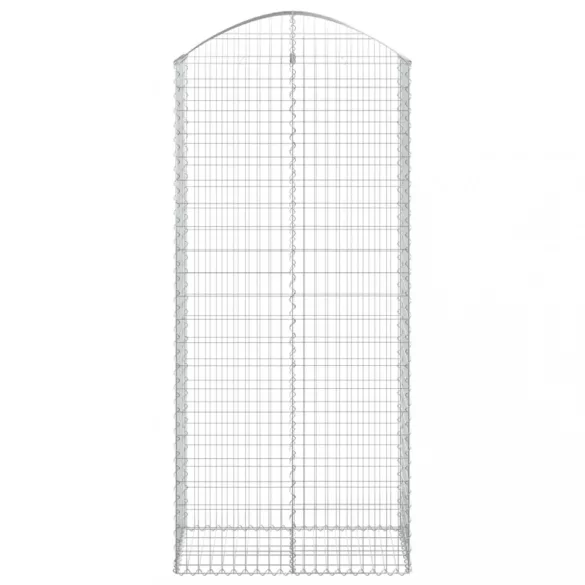 íves horganyzott vas gabion kosár 100x50x220/240 cm