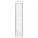 íves horganyzott vas gabion kosár 100x50x220/240 cm