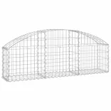 íves horganyzott vas gabion kosár 150x30x40/60 cm