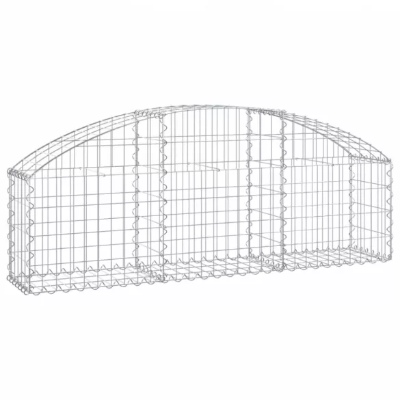 íves horganyzott vas gabion kosár 150x30x40/60 cm