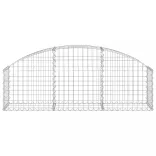 íves horganyzott vas gabion kosár 150x30x40/60 cm