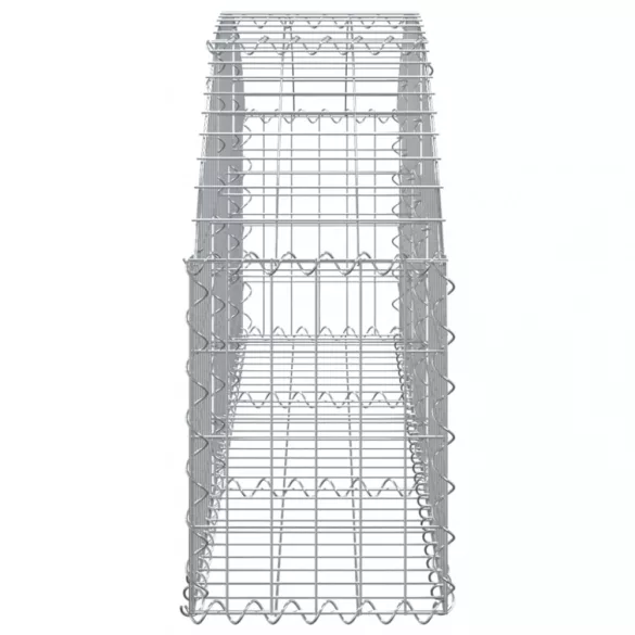 íves horganyzott vas gabion kosár 150x30x40/60 cm