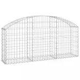íves horganyzott vas gabion kosár 150x30x60/80 cm