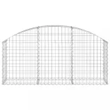 íves horganyzott vas gabion kosár 150x30x60/80 cm