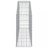 íves horganyzott vas gabion kosár 150x30x60/80 cm