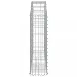 íves horganyzott vas gabion kosár 150x30x100/120 cm