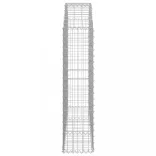 íves horganyzott vas gabion kosár 150x30x120/140 cm