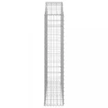 íves horganyzott vas gabion kosár 150x30x140/160 cm