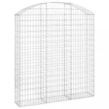 íves horganyzott vas gabion kosár 150x30x160/180 cm