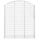 íves horganyzott vas gabion kosár 150x30x160/180 cm