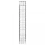 íves horganyzott vas gabion kosár 150x30x160/180 cm