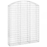 íves horganyzott vas gabion kosár 150x30x180/200 cm