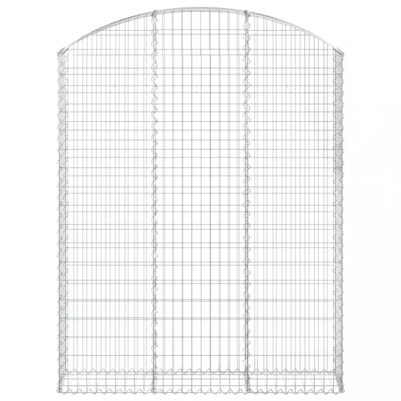 íves horganyzott vas gabion kosár 150x30x180/200 cm