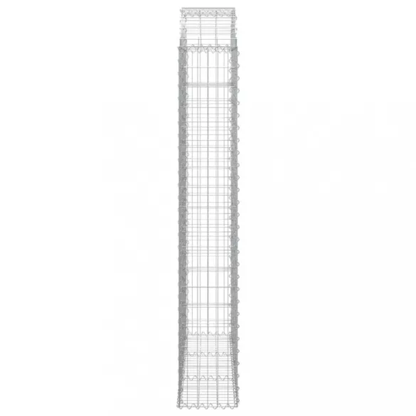 íves horganyzott vas gabion kosár 150x30x180/200 cm
