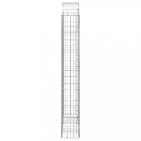 íves horganyzott vas gabion kosár 150x30x200/220 cm