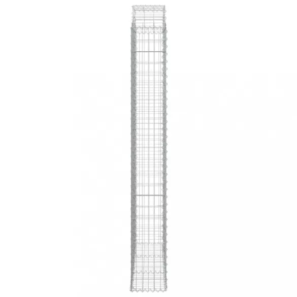 íves horganyzott vas gabion kosár 150x30x220/240 cm