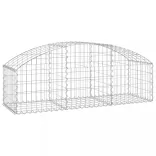 íves horganyzott vas gabion kosár 150x50x40/60 cm
