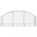 íves horganyzott vas gabion kosár 150x50x40/60 cm