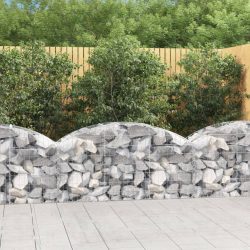 íves horganyzott vas gabion kosár 150x50x60/80 cm