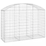 íves horganyzott vas gabion kosár 150x50x100/120 cm