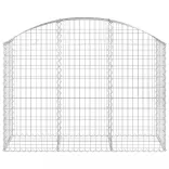 íves horganyzott vas gabion kosár 150x50x100/120 cm
