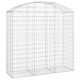 íves horganyzott vas gabion kosár 150x50x140/160 cm