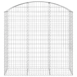 íves horganyzott vas gabion kosár 150x50x140/160 cm