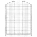 íves horganyzott vas gabion kosár 150x50x180/200 cm