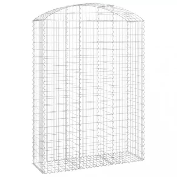 íves horganyzott vas gabion kosár 150x50x200/220 cm