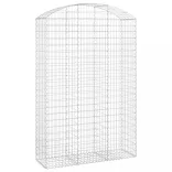 íves horganyzott vas gabion kosár 150x50x220/240 cm