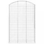 íves horganyzott vas gabion kosár 150x50x220/240 cm