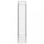 íves horganyzott vas gabion kosár 150x50x220/240 cm
