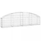 íves horganyzott vas gabion kosár 200x30x40/60 cm