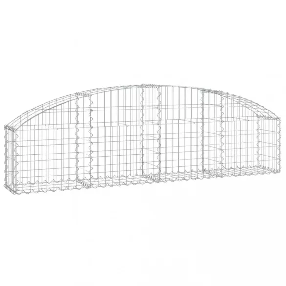 íves horganyzott vas gabion kosár 200x30x40/60 cm