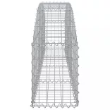 íves horganyzott vas gabion kosár 200x30x40/60 cm