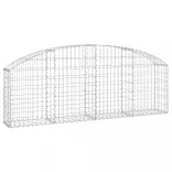 íves horganyzott vas gabion kosár 200x30x60/80 cm