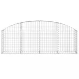 íves horganyzott vas gabion kosár 200x30x60/80 cm