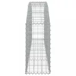 íves horganyzott vas gabion kosár 200x30x60/80 cm