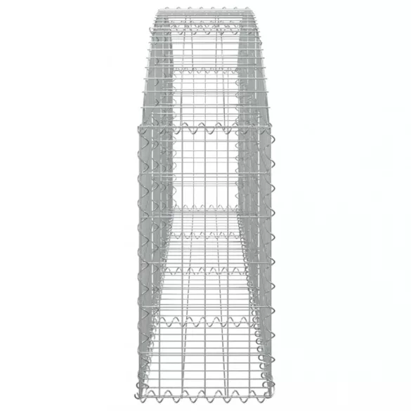 íves horganyzott vas gabion kosár 200x30x60/80 cm