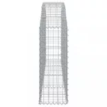 íves horganyzott vas gabion kosár 200x30x80/100 cm